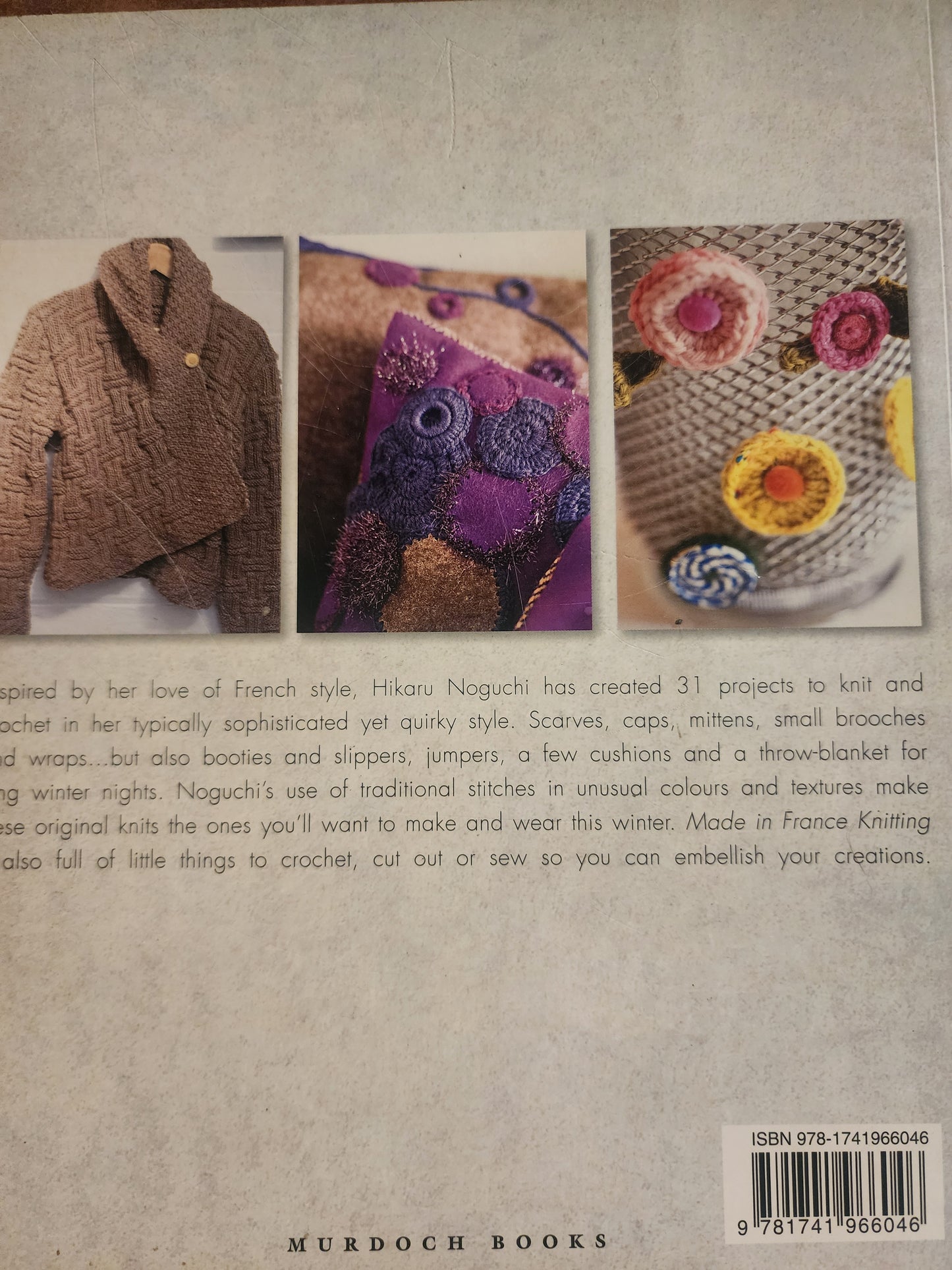 Knitting by Hikaru Noguchi (made in Japan)