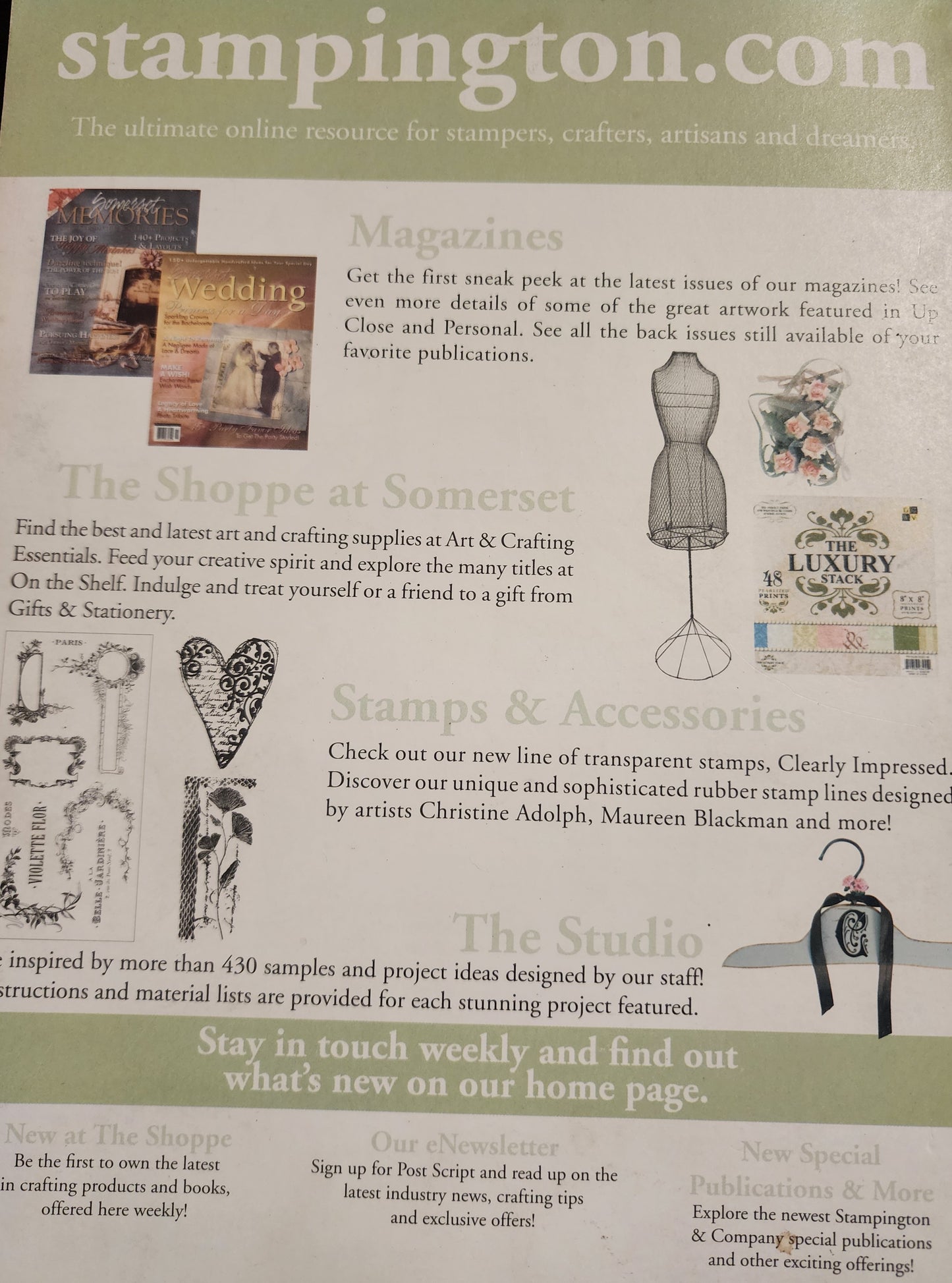 Stampington Wedding magazine (184 pages)