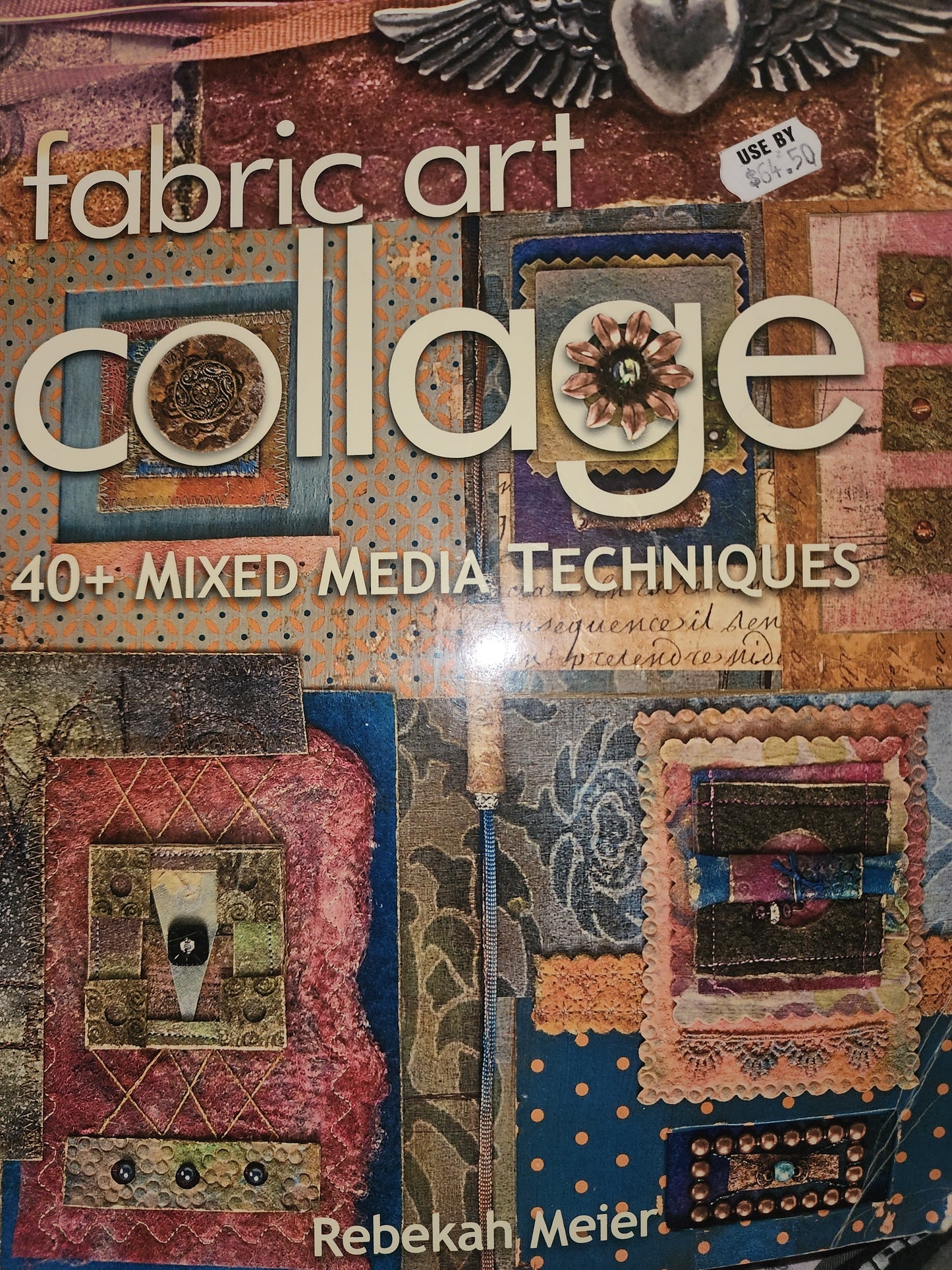 Fabric Art Collage by Rebekah Meier