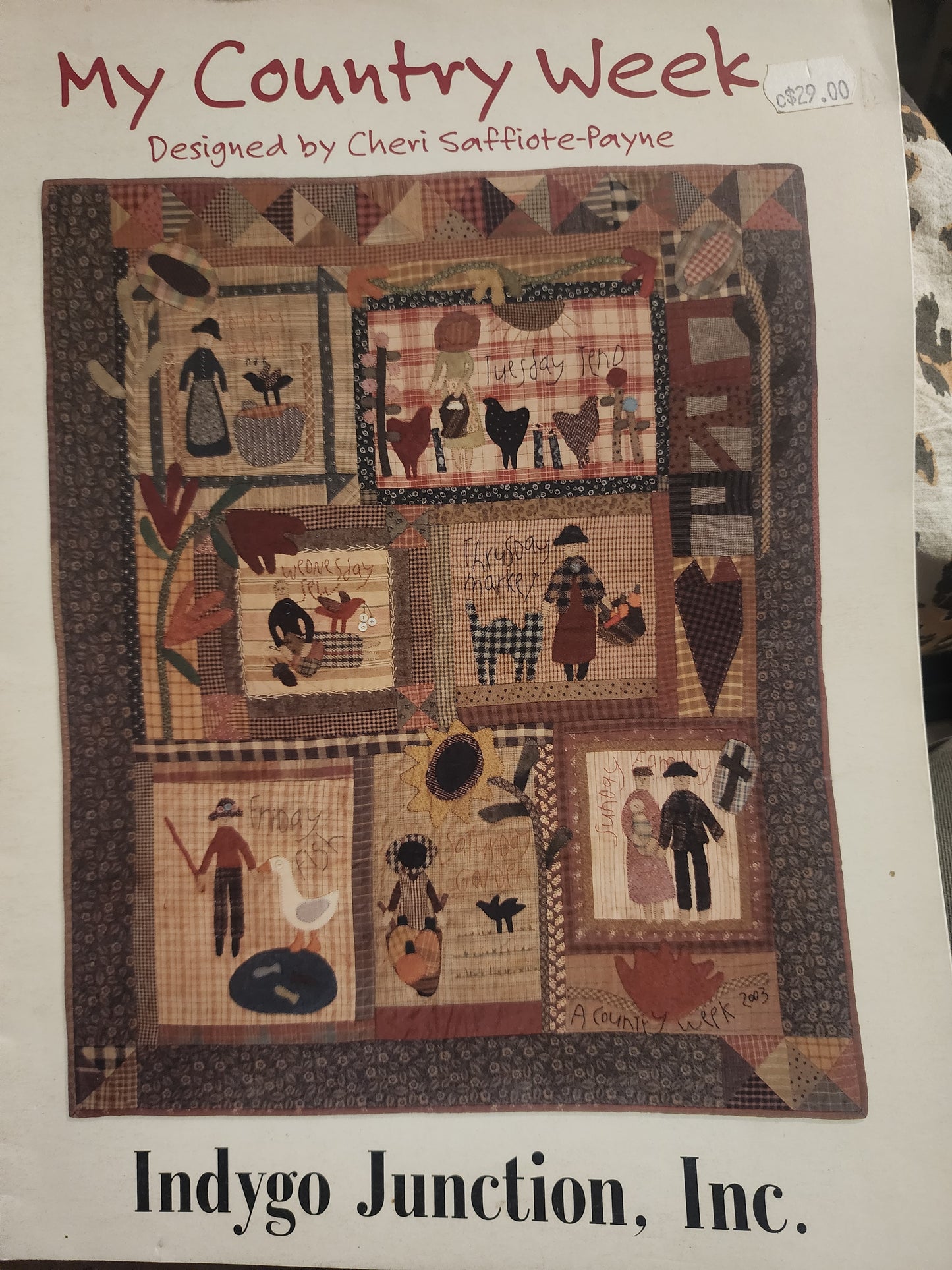 My Country Week designed by Cheri Saffiote-Payne