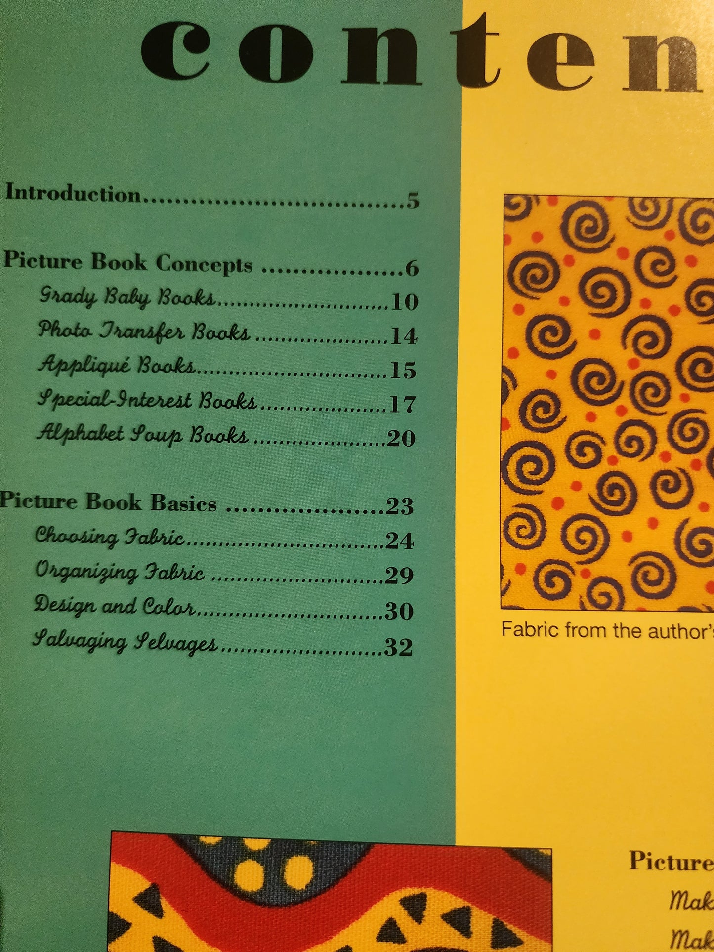 Fabric Picture Books by Gwen Marston