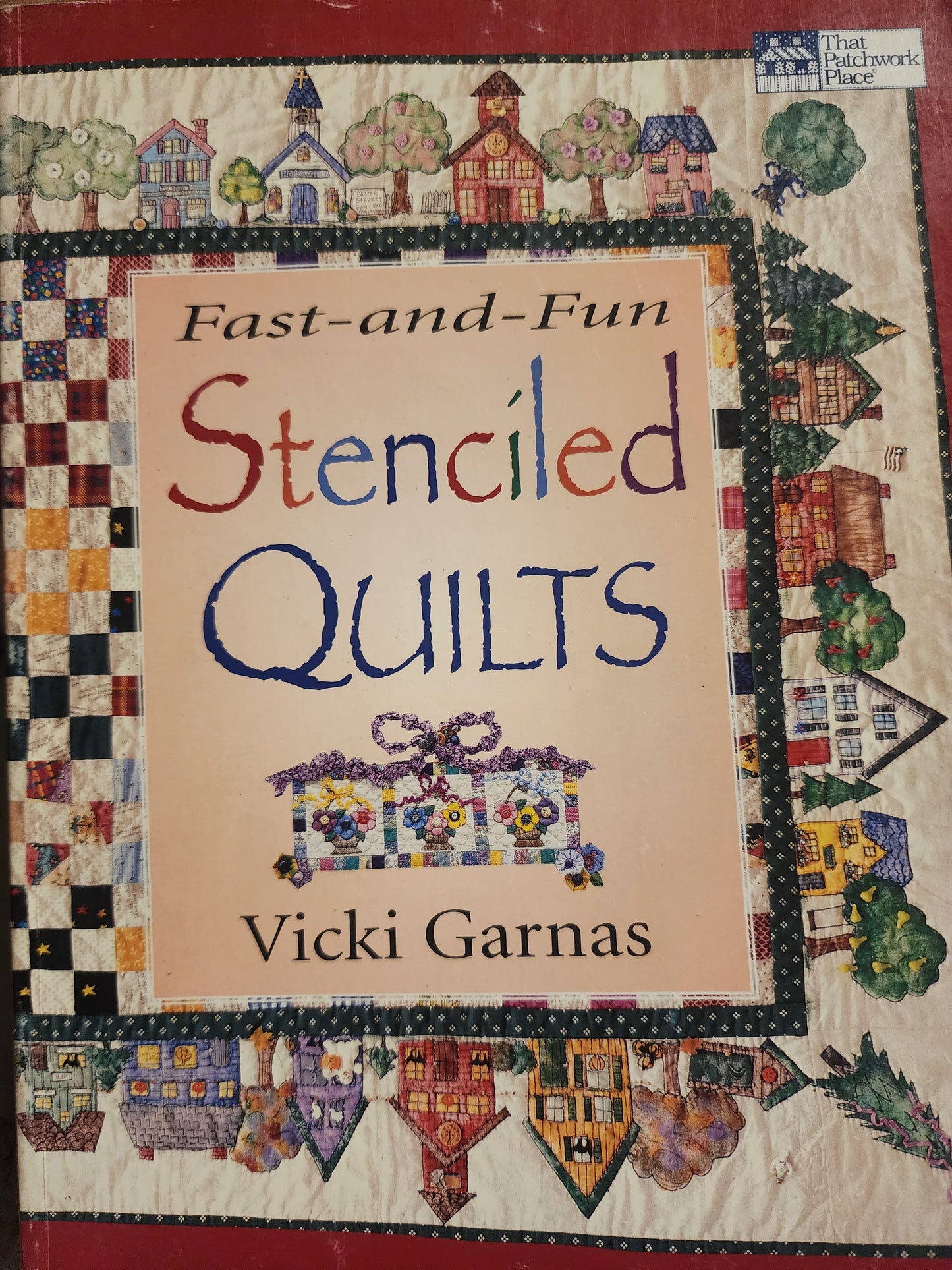 Fast-and-Fun Stenciled Quilts by Vicki Garnas
