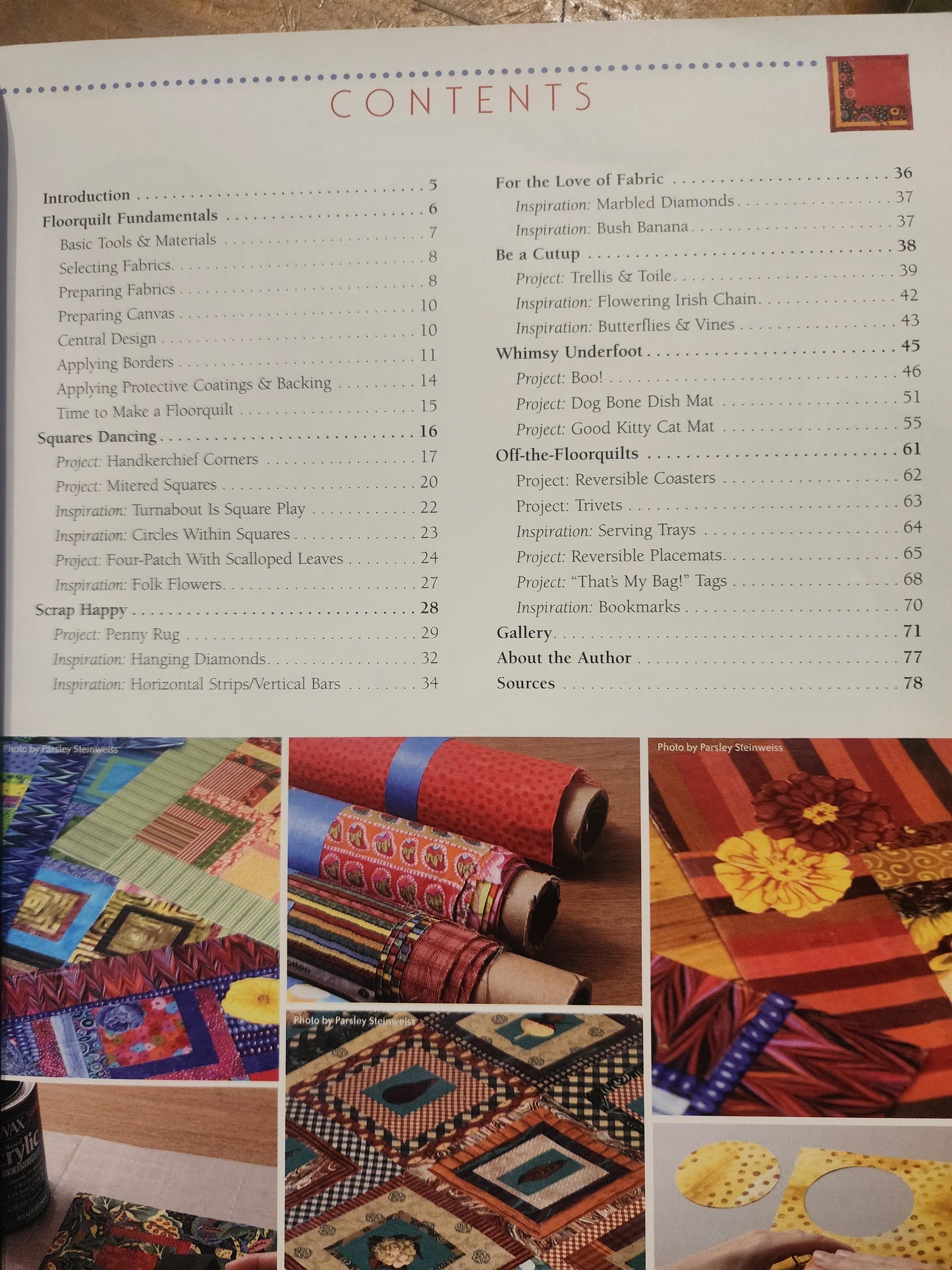 Floorquilts by Ellen Highsmith Silver