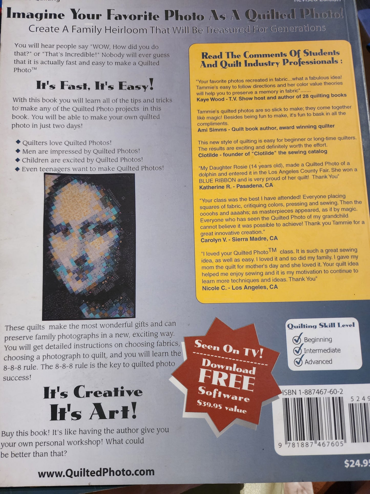 Simply Amazing Quilted Photography by Tammie Bonser