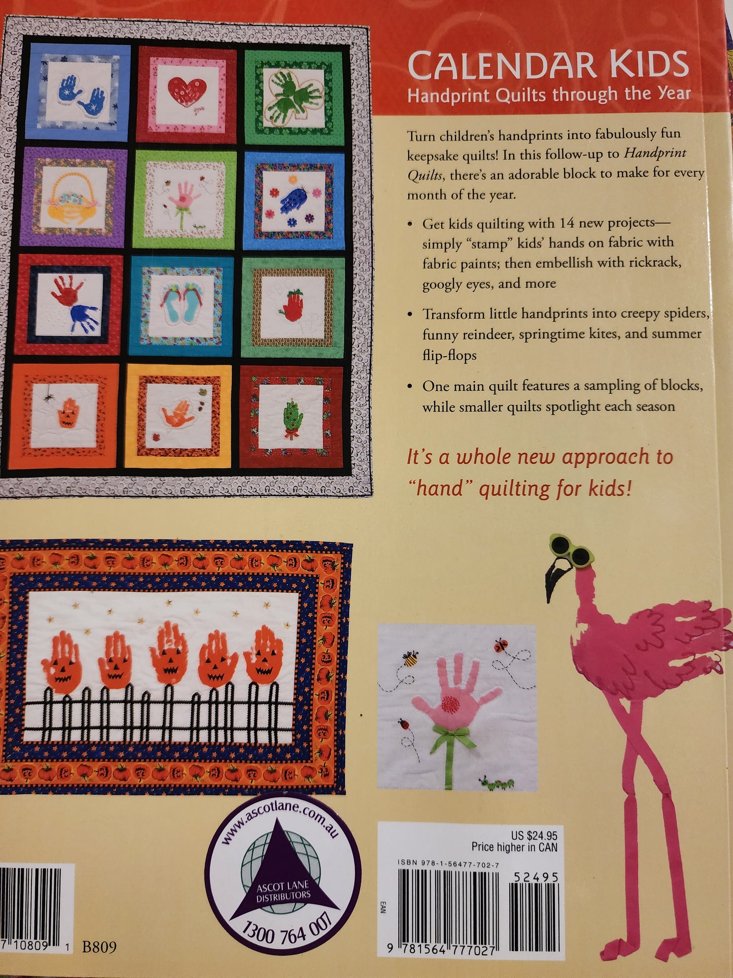 Calendar kids Quilts by Marcia L. LAYTON