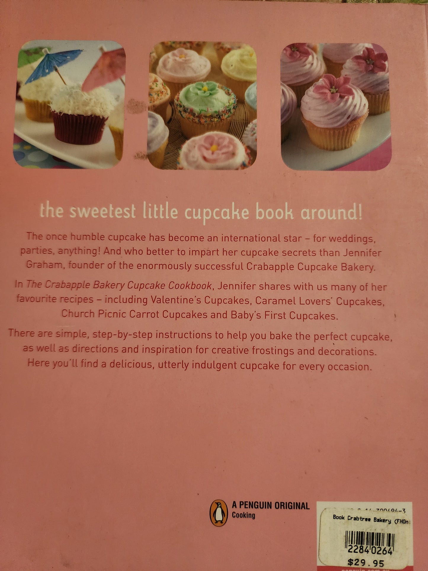 The Crabapple Bakery Cookbook by Jennifer Graham