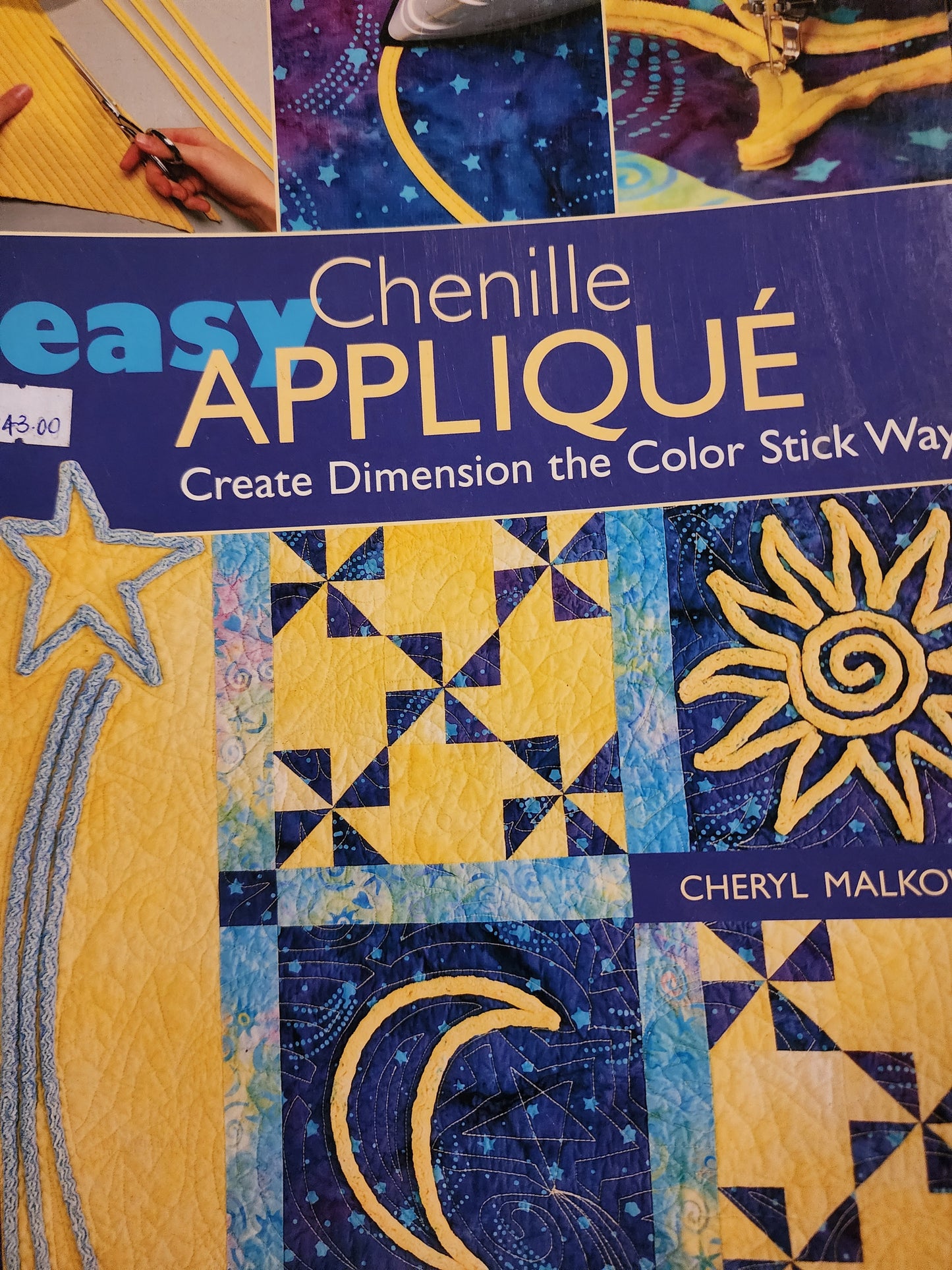 Easy Chenille Applique by Cheryl Malkowski