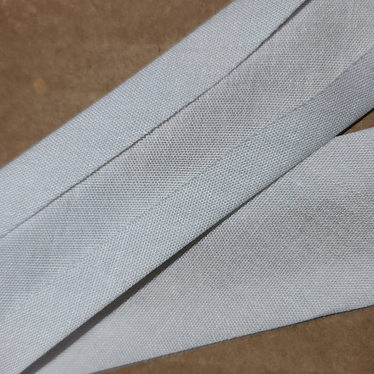 Polycotton Bias Binding 25mm 008047 White