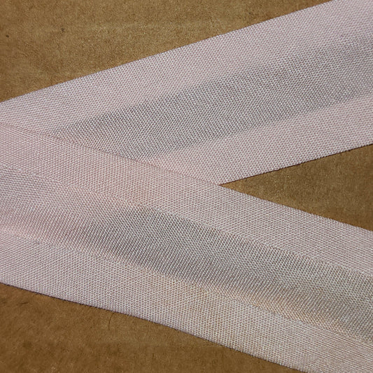 Polycotton Bias Binding 25mm 008047 Baby Pink