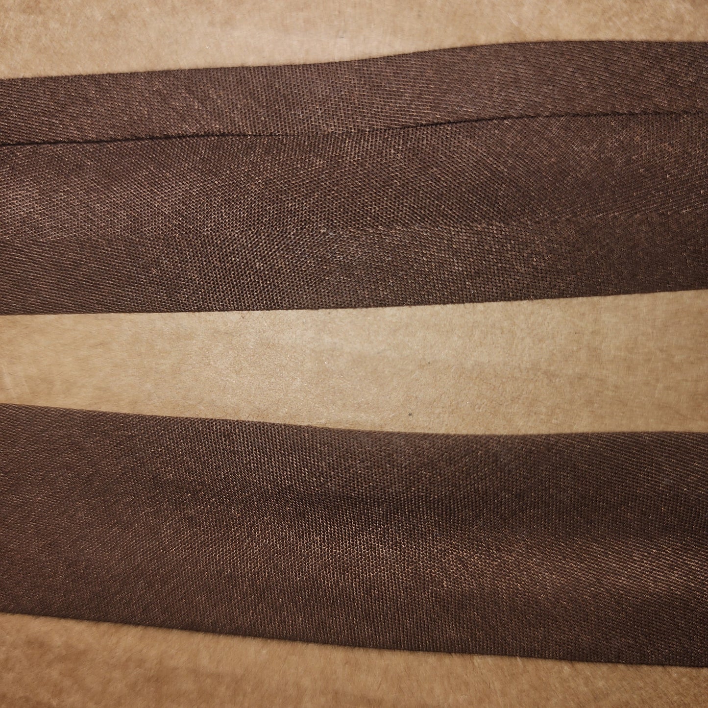 Polycotton Bias Binding 25mm 008047 Brown