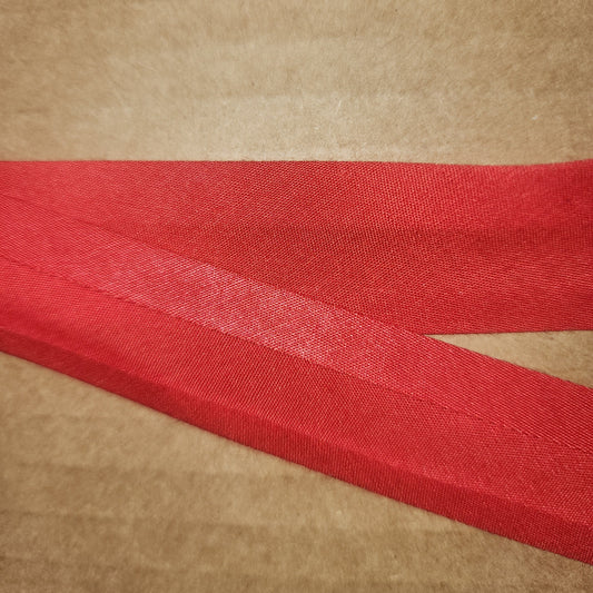 Polycotton Bias Binding 25mm 008047 Red