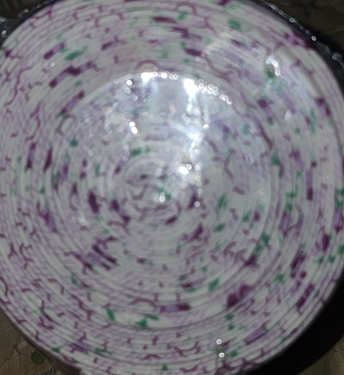 Lollipop bias binding lavender floral 5 yards/4.5m - cot size