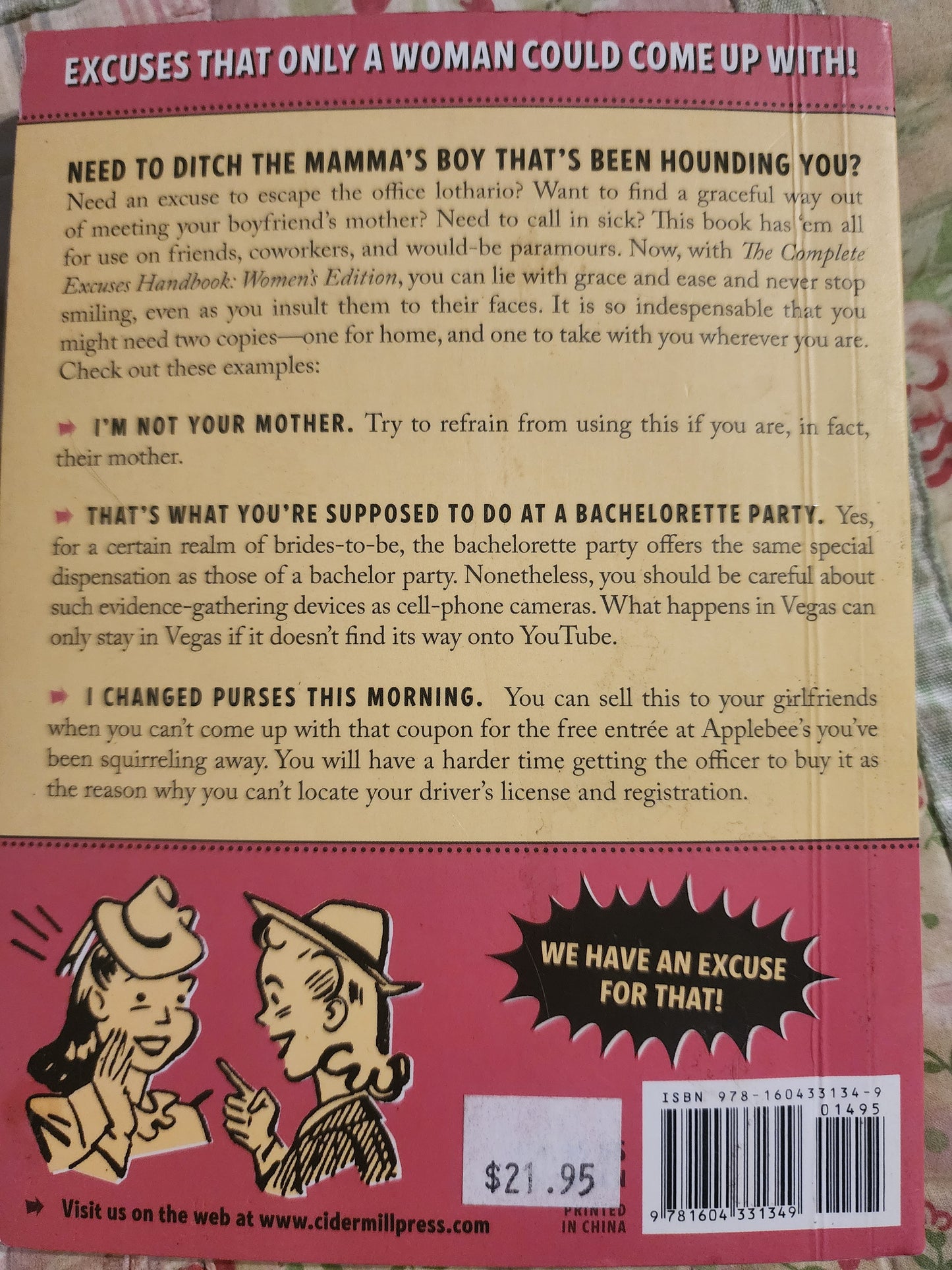 The Complete Excuses Handbook by Julia Spalding & Lou Harry