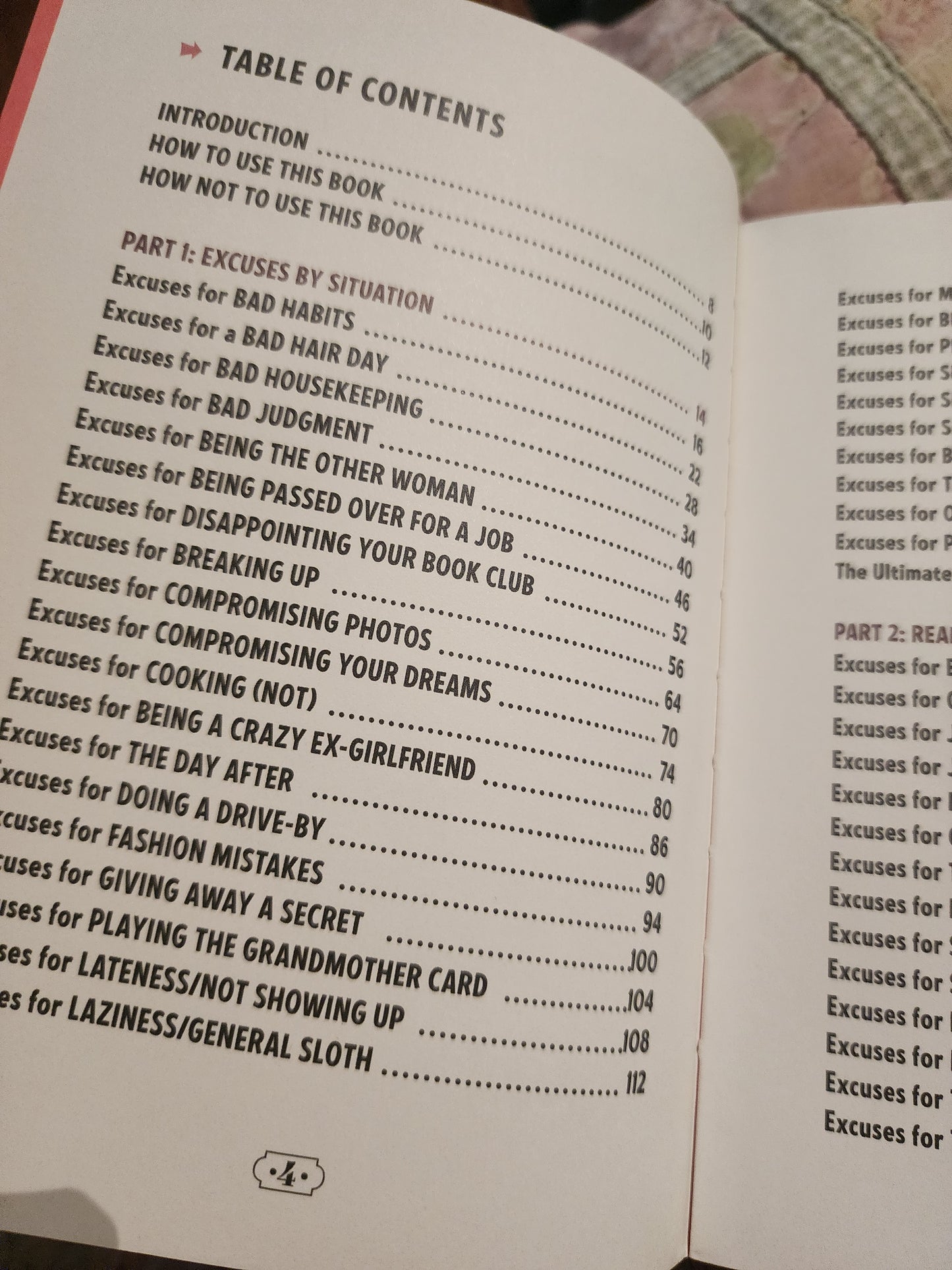 The Complete Excuses Handbook by Julia Spalding & Lou Harry