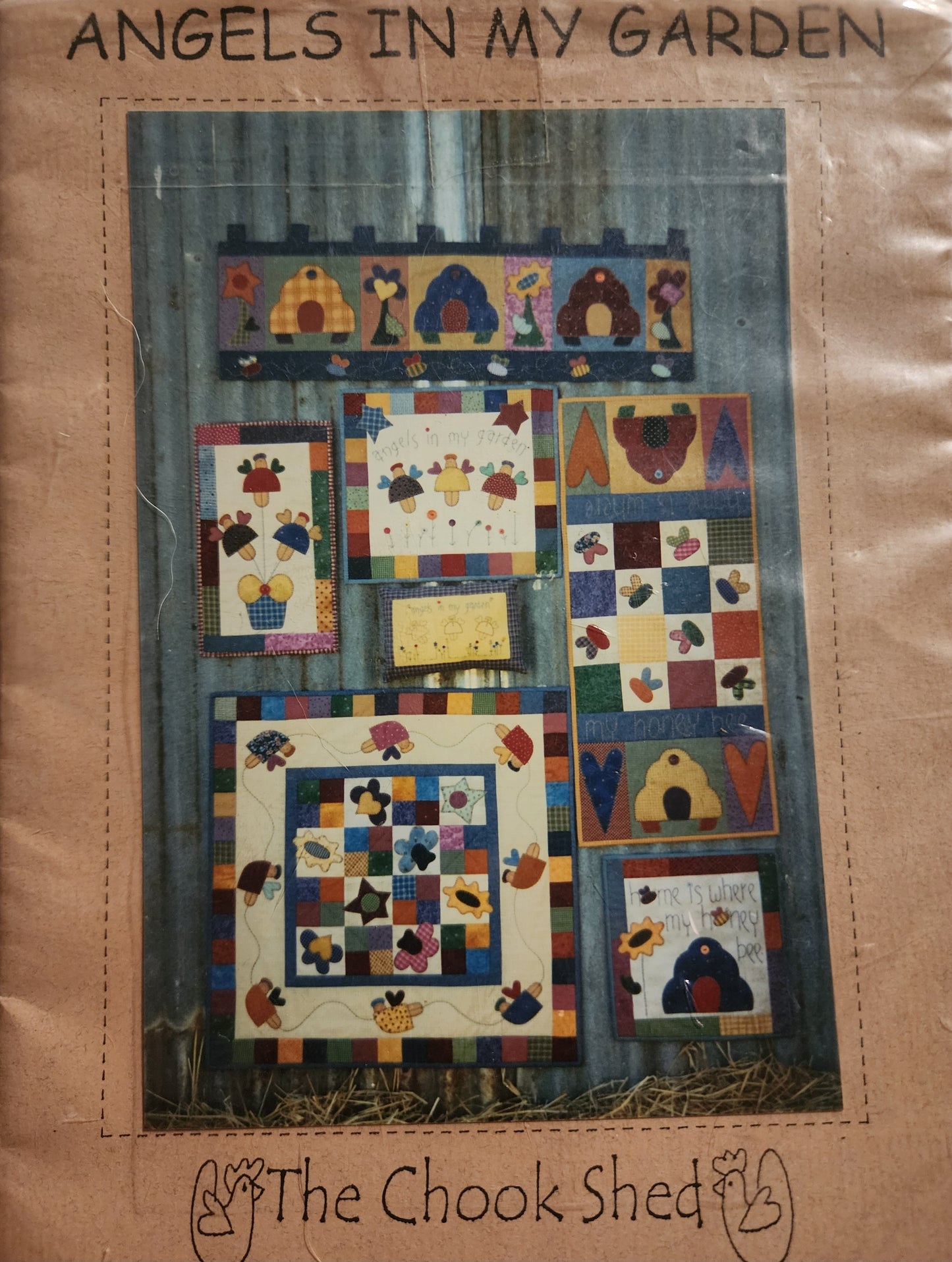 Angels in My Garden - quilt pattern by The Chook Shed