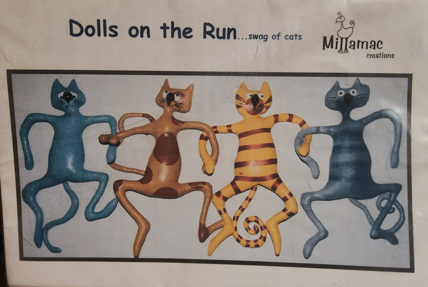 Swag of cats patterns by Dolls on the Run