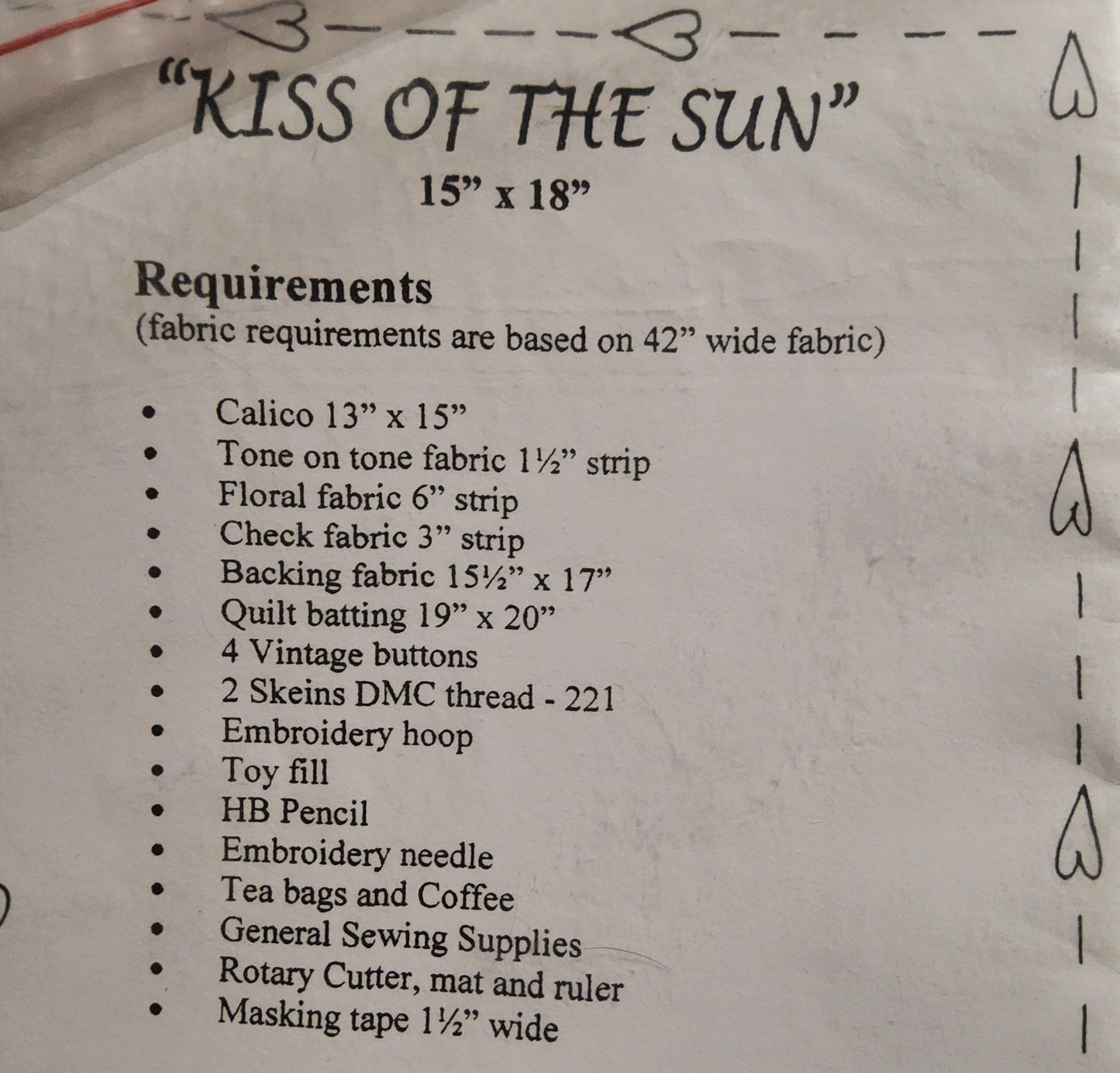 Kiss of the Sun embroidery panel by the Rivendale Collection (Sally Giblin)