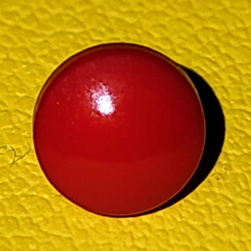 Dome button blood red 0.5cm (shank back)
