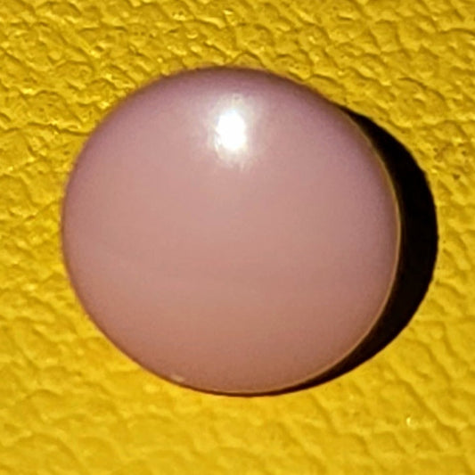 Dome button baby pink button 0.5cm (shank)