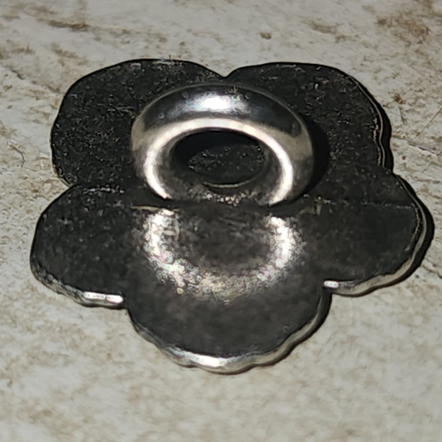 Small metal Bali Flower 15mm