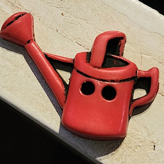 Resin watering can button 36mm (3 colours)
