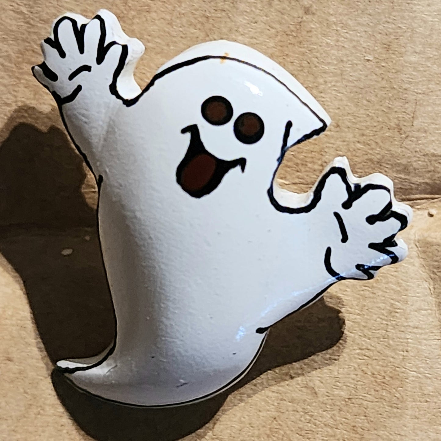 Ghost Button 25mm high
