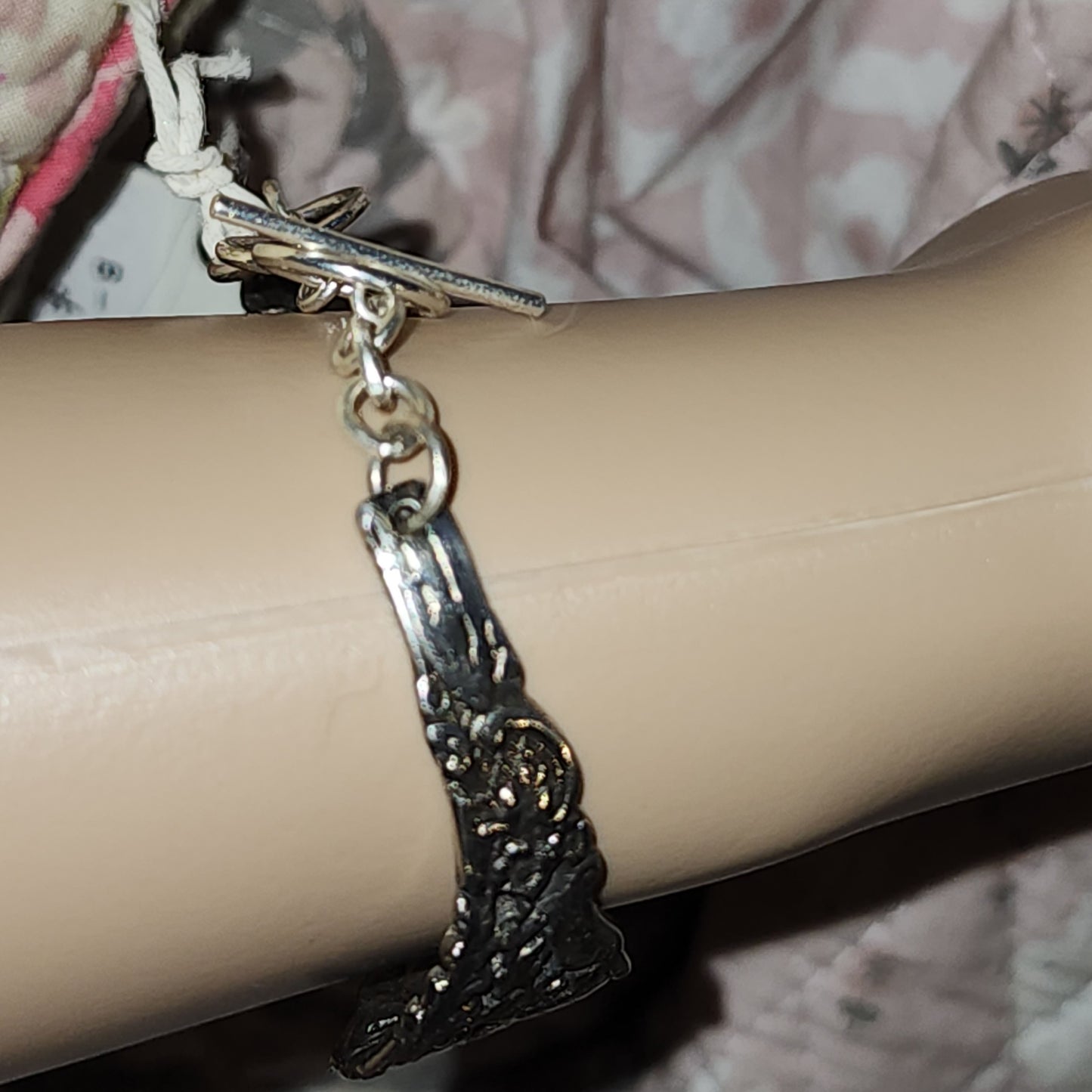 Silver spoon company pearl bracelets (white or black pearl)