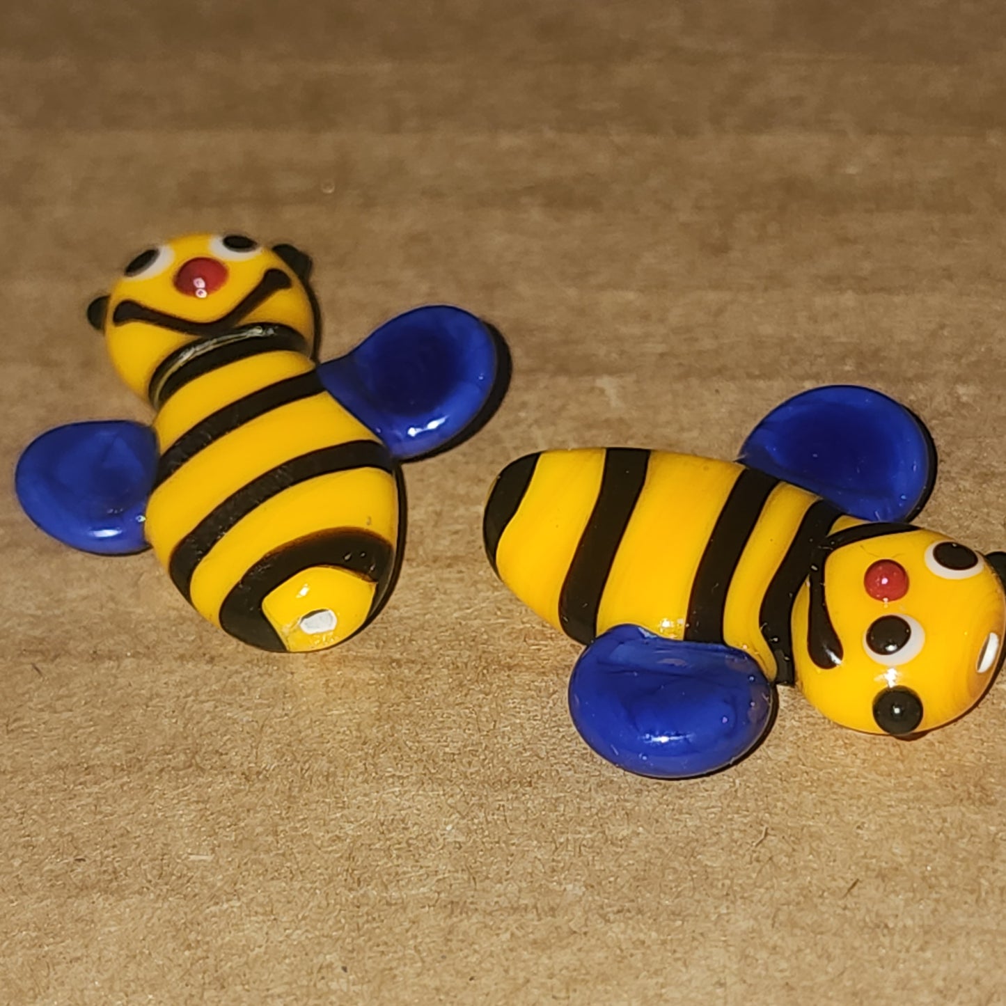 Glass handmade lampwork bead BEE (3CM LONG)