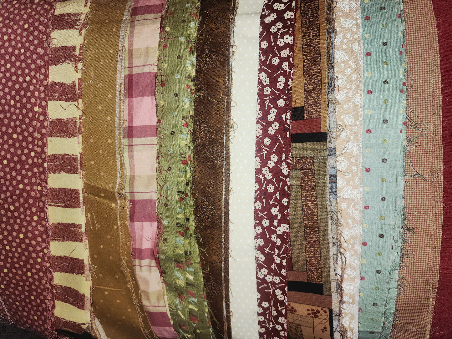 Country/Rustic jelly roll (40 pieces)