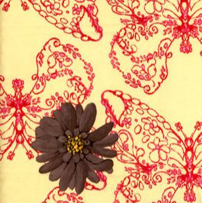 Tina Givens - Treetop Fancy - Huckleberry - Raspberry TG52 (Lace Butterfly)