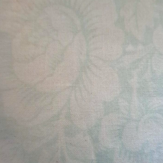 Robyn Pandolph White Roses and Bows on pale blue