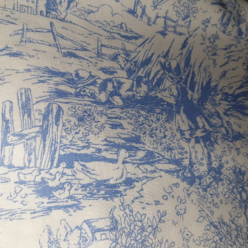 Tiny Treasures Toile Blue 2007