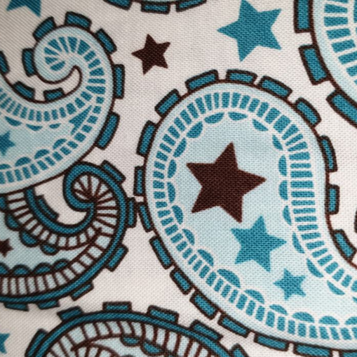 All Star 2 by My Mind's Eye aua blue paisley C7121