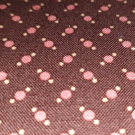 Faye Burgos Olde Cedar Chest brown pink dot