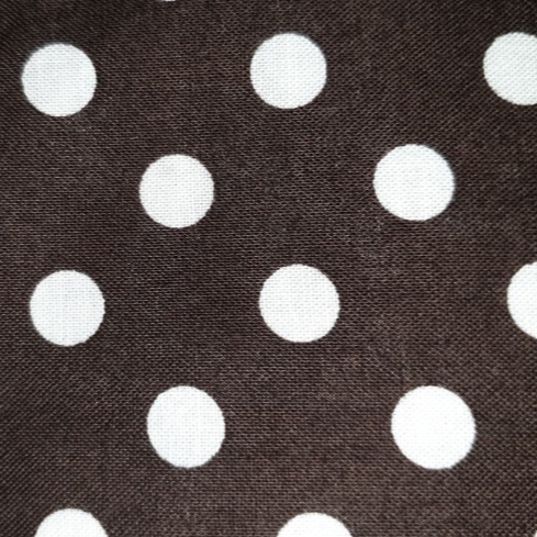 Max New - POLKA DOT Dark Brown with white spot NH181 (new heirlooms)