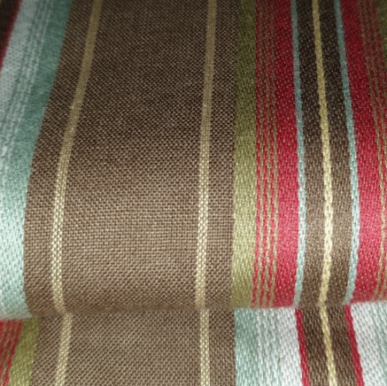 Moda - Roman Holiday by 3 Sisters Silky Cotton brown textured stripe 12012-23 (Espresso)
