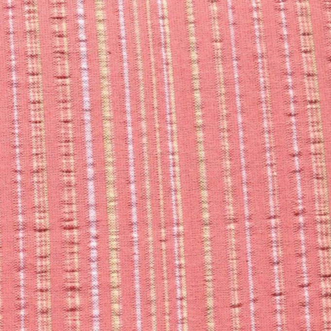 Faded Memories Seersucker Wovens by 3 Sisters for Moda 12008*18 salmon