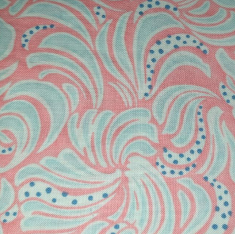 Chez Moi Princess Pink Flora Swirl 15602 17
