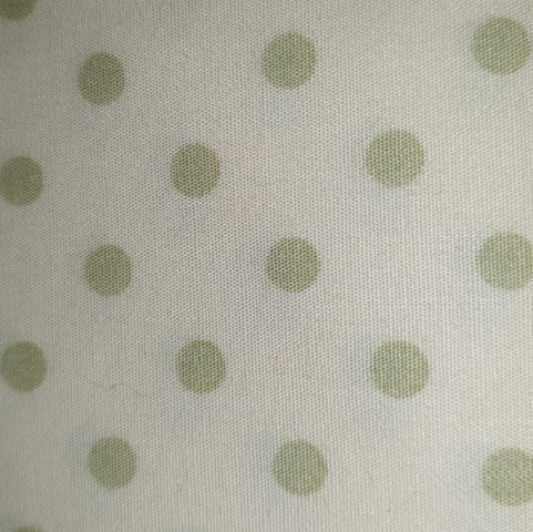 A day in the Country - dots ivory avocado (spot)