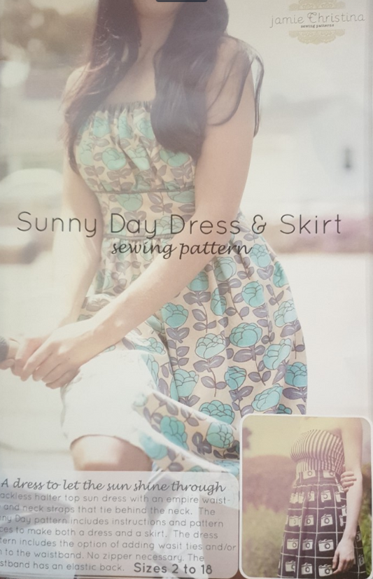 Sunny Day Dress & Skirt Pattern (by Jamie Christina Sewing Patterns)