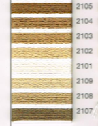 MADEIRA EMBROIDERY THREAD 10M (COLORS 2105-2107)