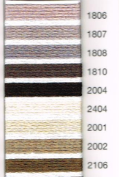MADEIRA EMBROIDERY FLOSS 10M (1806 - 2106)