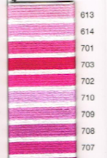 MADEIRA EMBROIDERY FLOSS 10M (613 - 707)