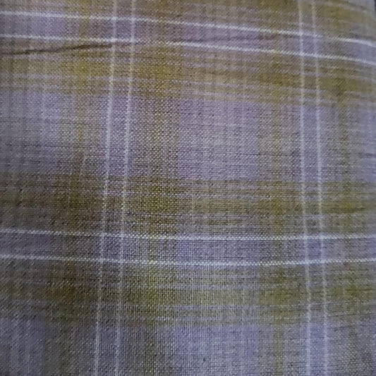 Moda lavender sage plaid check