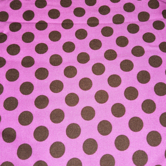 Michael Miller Ta Dot - hot pink chocolate - CX-1492