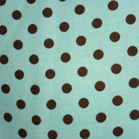 Michael Miller - Dumb Dot - CX-2490 Aqua chocolate