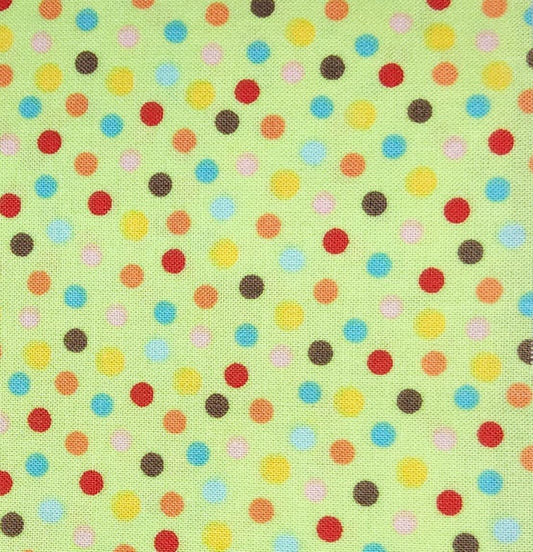 5 Funky Monkeys by Erin Michael 15073 lime green multi spot