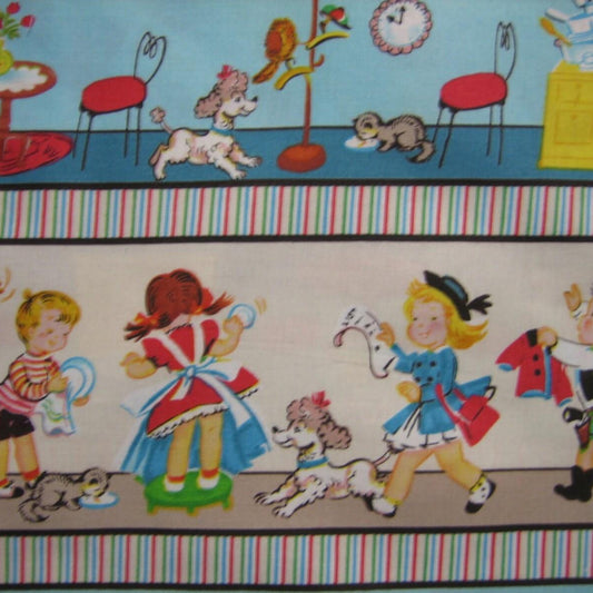 Quilting Treasures - Little Helpers Panel  (Peter Pan Records VIP Exclusive) 45465