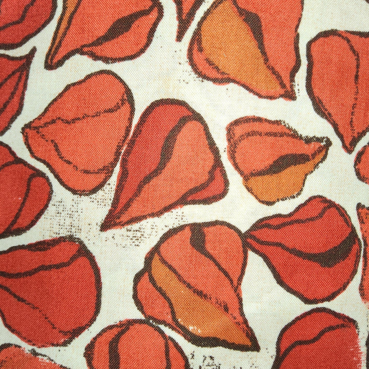 Laura Gunn Scattered Lantern Pods in russet orange DC 3727