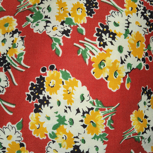American Jane - Building Blocks Posies red 21052
